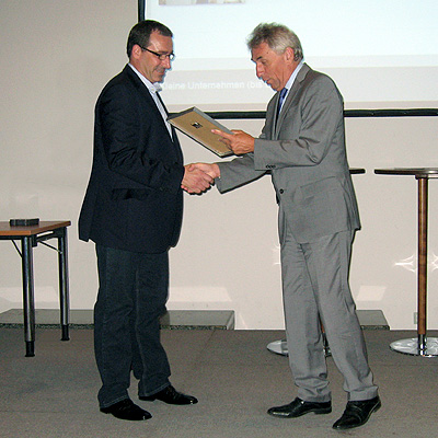 Preisverleihung durch OB Roters